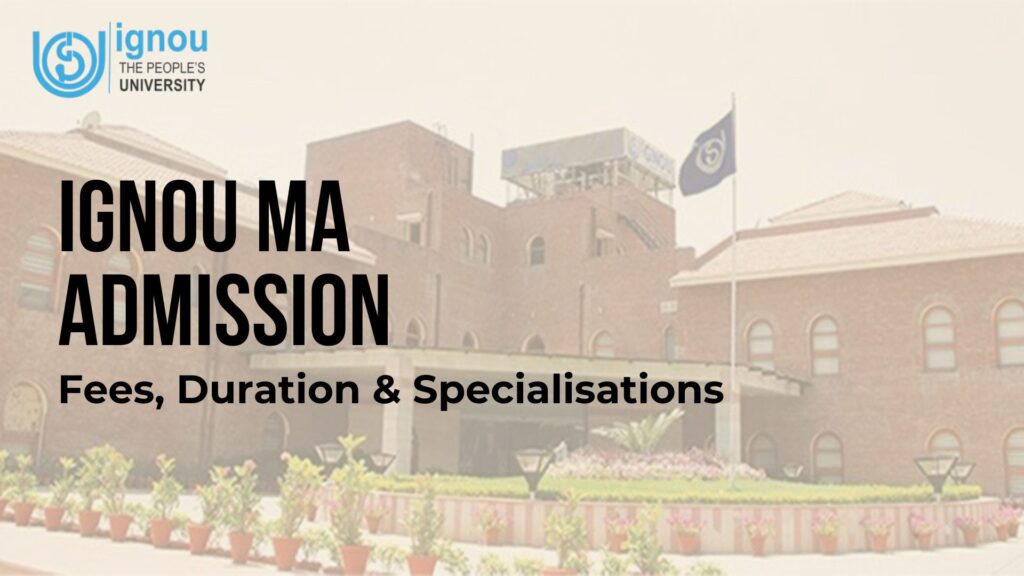 IGNOU MA Admission