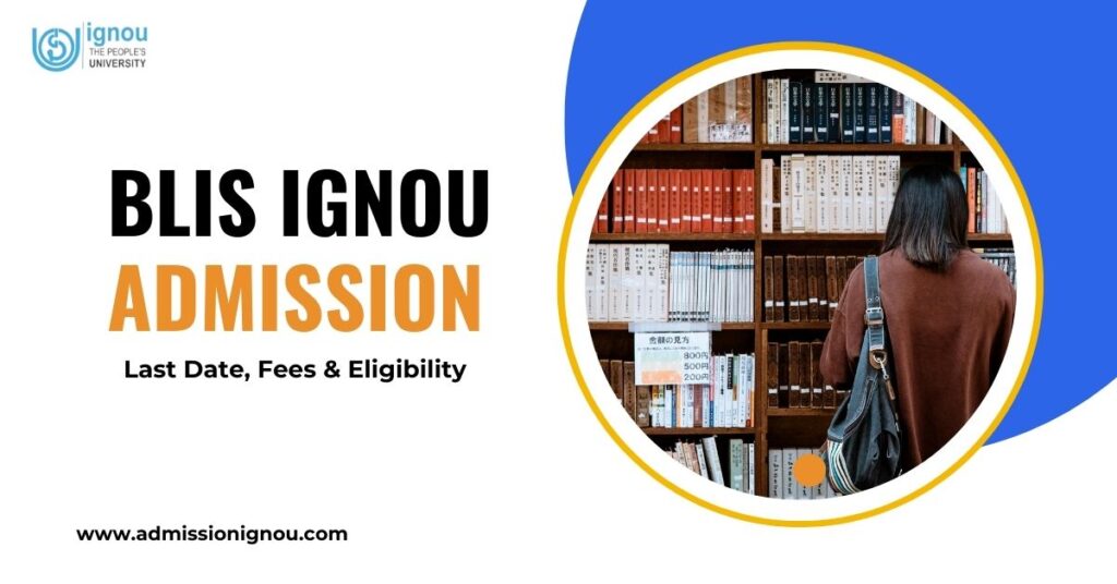 BLIS IGNOU Admission
