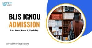 BLIS IGNOU Admission