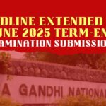 Deadline Extended for June 2025