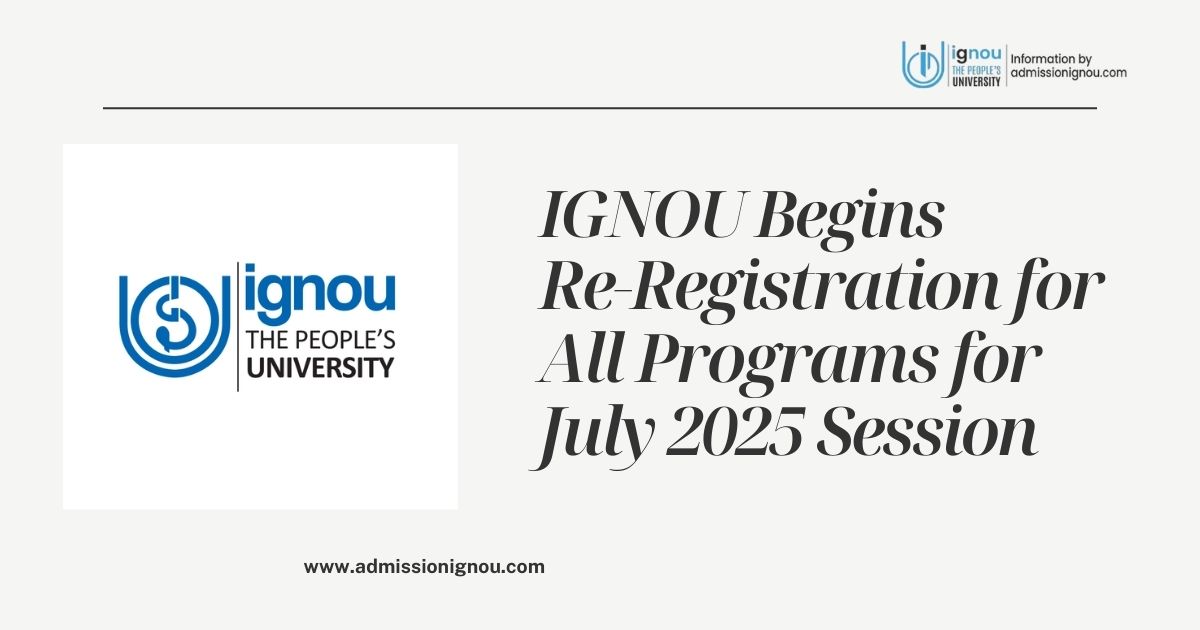 IGNOU admission 2025