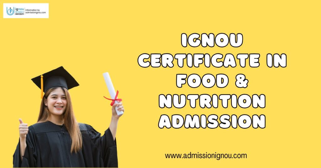 IGNOU CFN admission 2025