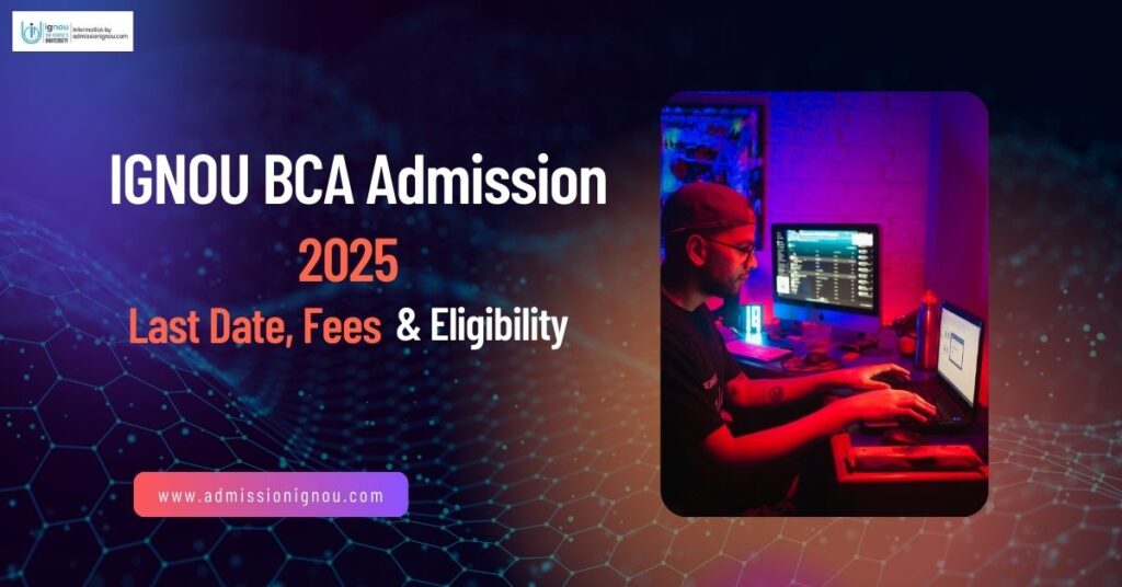 IGNOU BCA Admission