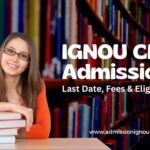 IGNOU CBS admission