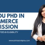 IGNOU PhD in Commerce admission