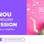 IGNOU MA English Admission