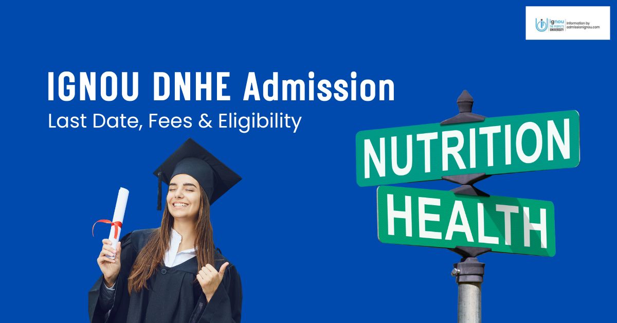 IGNOU DNHE admission