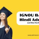 IGNOU BA(Hons) Hindi Admission