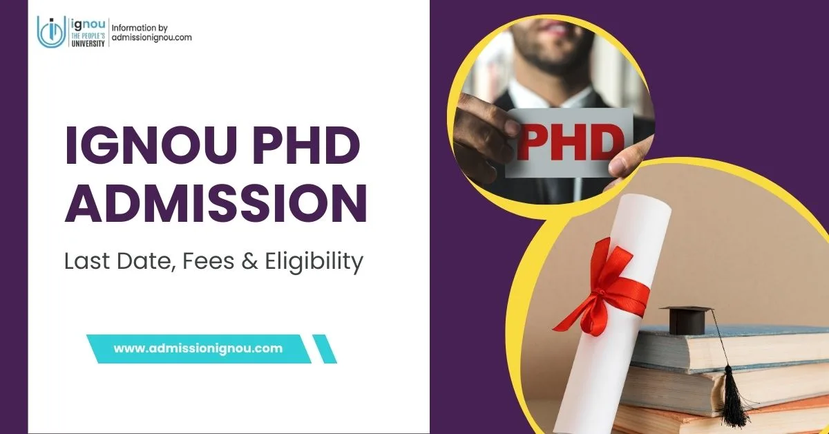 IGNOU PhD Admission