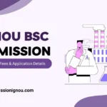 IGNOU BSc Admission