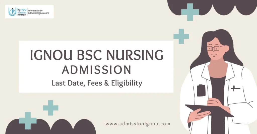 IGNOU BSc Nursing Admission