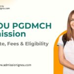 IGNOU PGDMCH admission