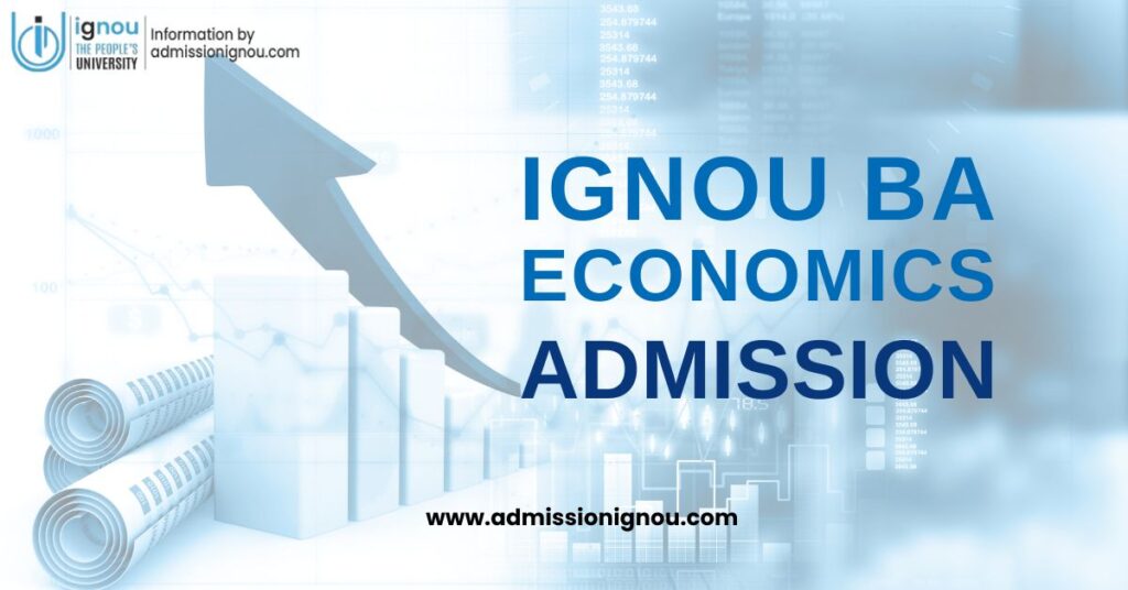 IGNOU BA Economics admission
