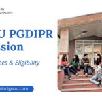IGNOU PGDIPR admission