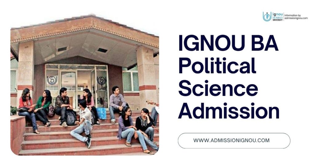IGNOU BA Political Science Admission