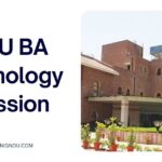 BA Psychology IGNOU admission