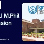 IGNOU M.Phil admission
