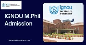 IGNOU M.Phil admission