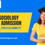 IGNOU MA Sociology admission