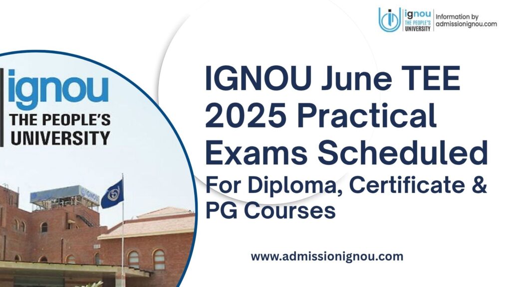 IGNOU June TEE 2025