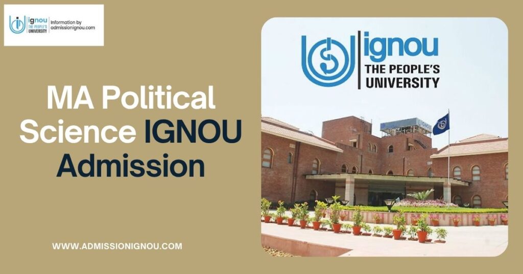 MA Political Science admission