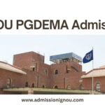 IGNOU PGDEMA Admission