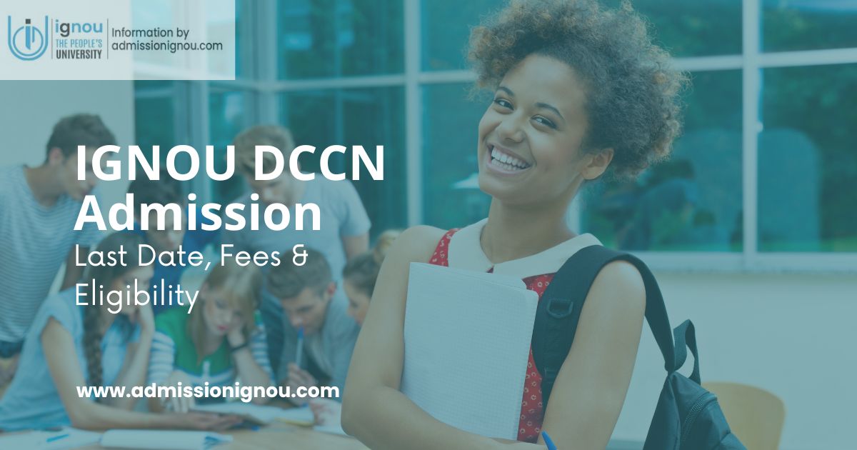 IGNOU DCCN admission