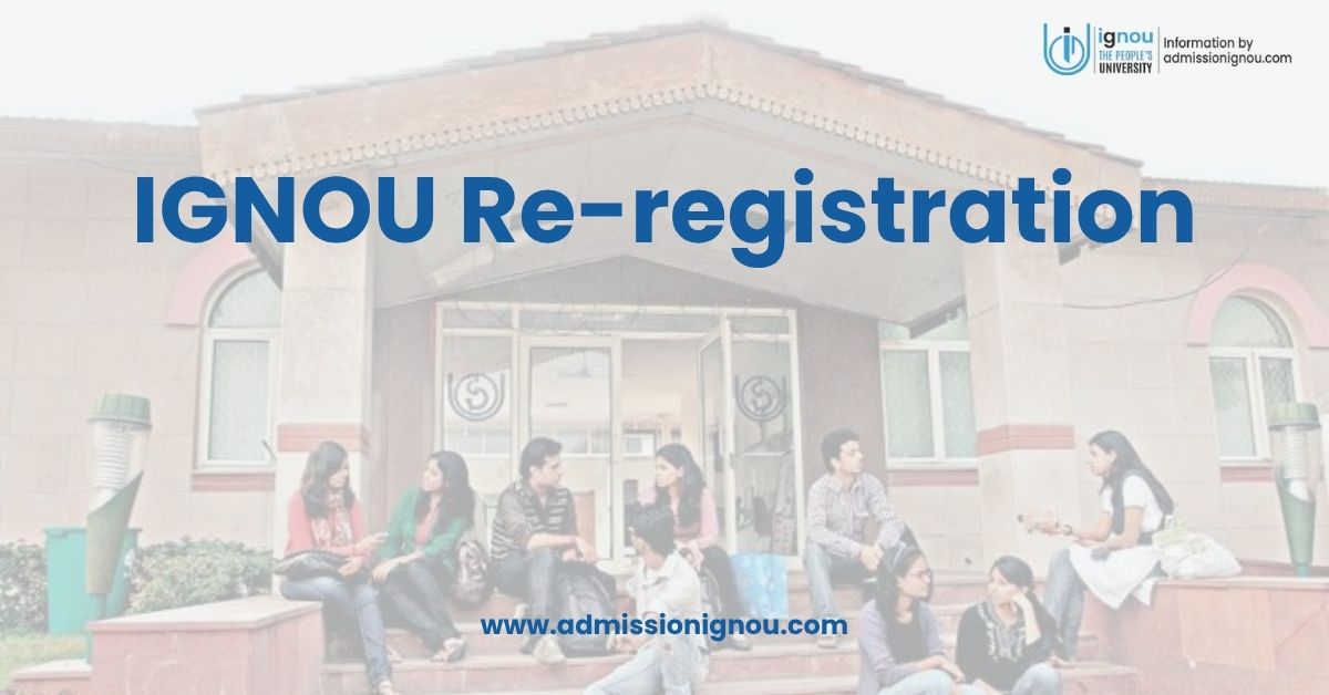 ignou re-registration