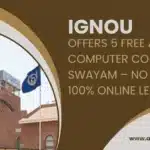 IGNOU free AI Courses